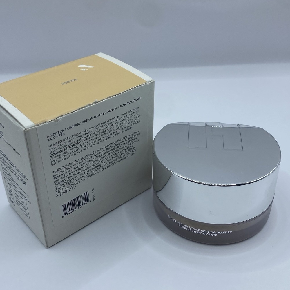 Haus Labs Bio-Blurring Loose Setting Powder GOLDEN New Discontinued - Picture 3 of 12
